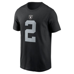 Ashton Jeanty Las Vegas Raiders Name & Number T-Shirt Black - Nike