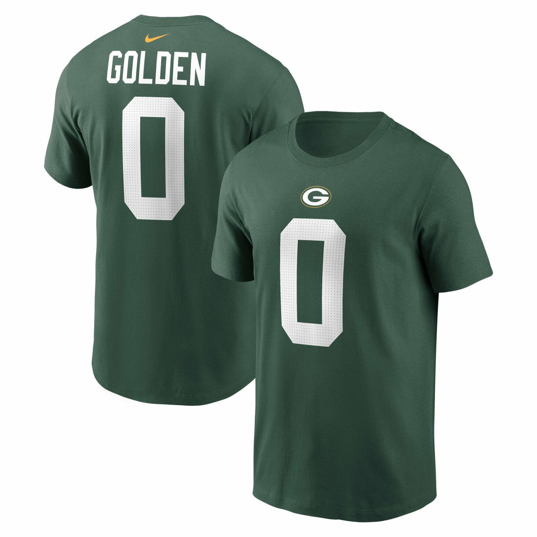 Green Bay Packers 2025 NFL Draft First Round Pick No. 23 Name & Number T-Shirt Green - Nike