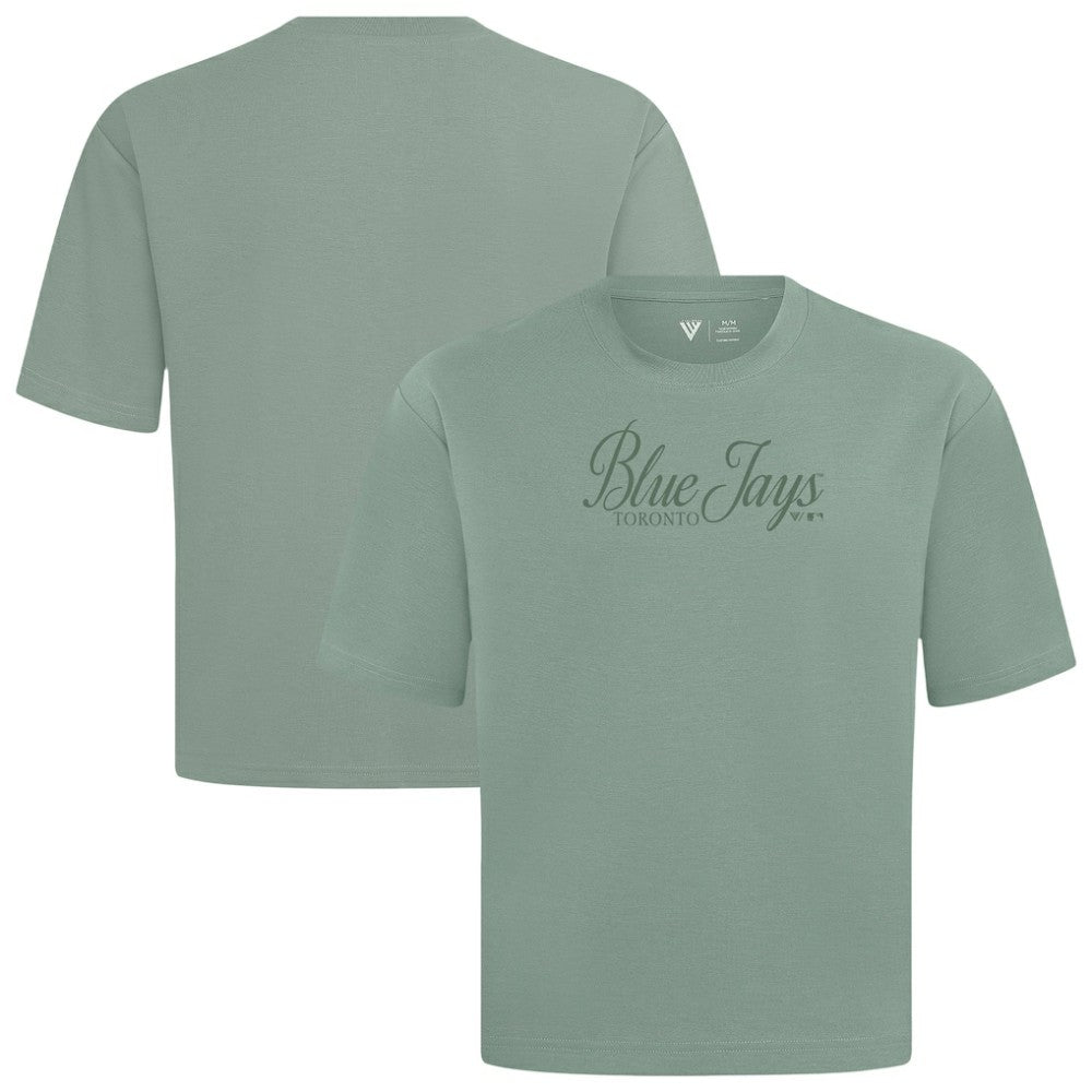 Toronto Blue Jays Levelwear Ethereal Oversized Luxe Signature Knit T-Shirt Online