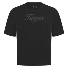 Minnesota Twins Levelwear Ethereal Oversized Luxe Signature Knit T-Shirt Clearance