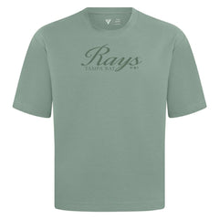 Tampa Bay Rays Levelwear Ethereal Oversized Luxe Signature Knit T-Shirt for sale