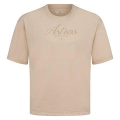 Houston Astros Levelwear Ethereal Oversized Luxe Signature Knit T-Shirt Lifestyle