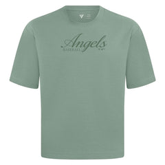 Los Angeles Angels Levelwear Ethereal Oversized Luxe Signature Knit T-Shirt Online