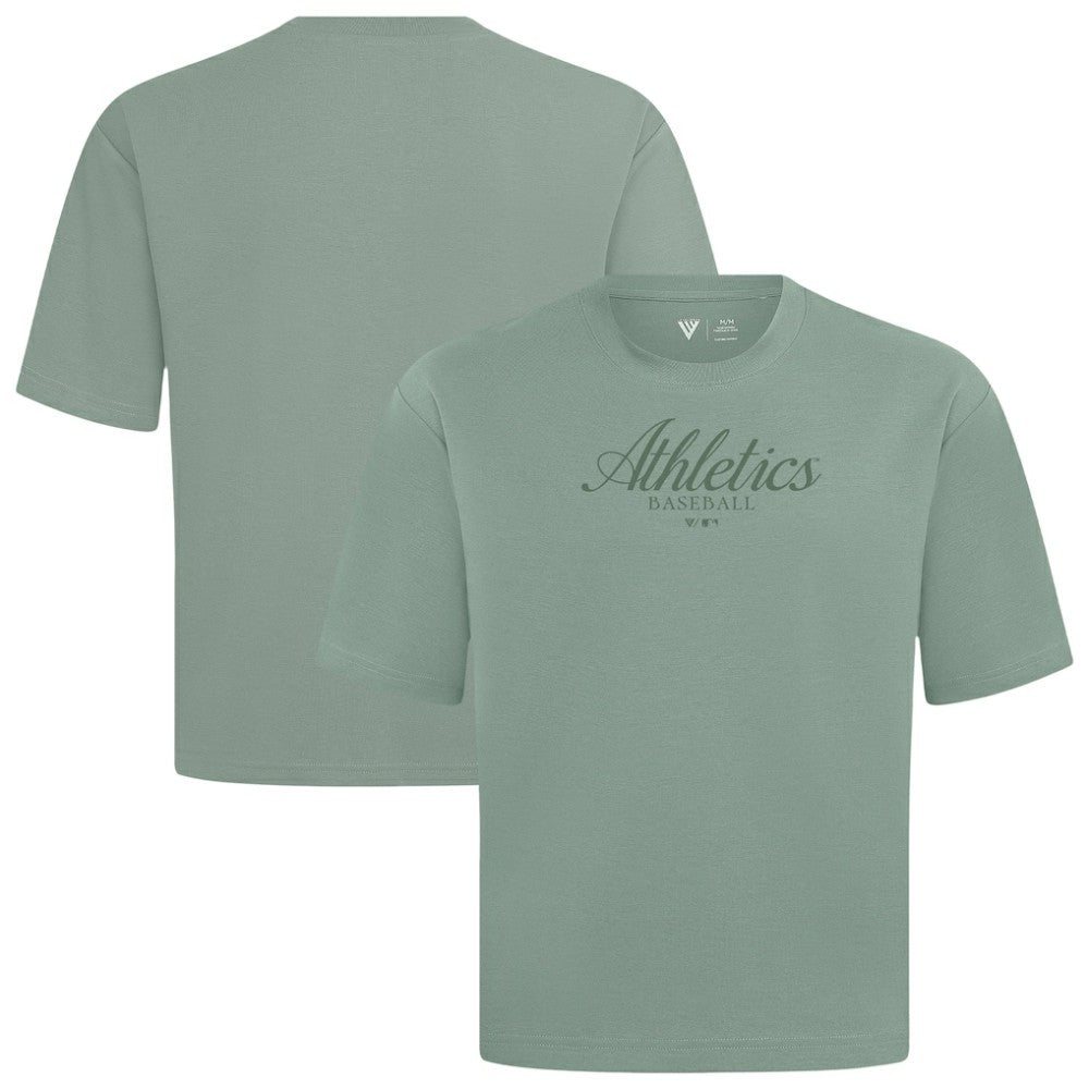 Athletics Levelwear Ethereal Oversized Luxe Signature Knit T-Shirt Lifestyle