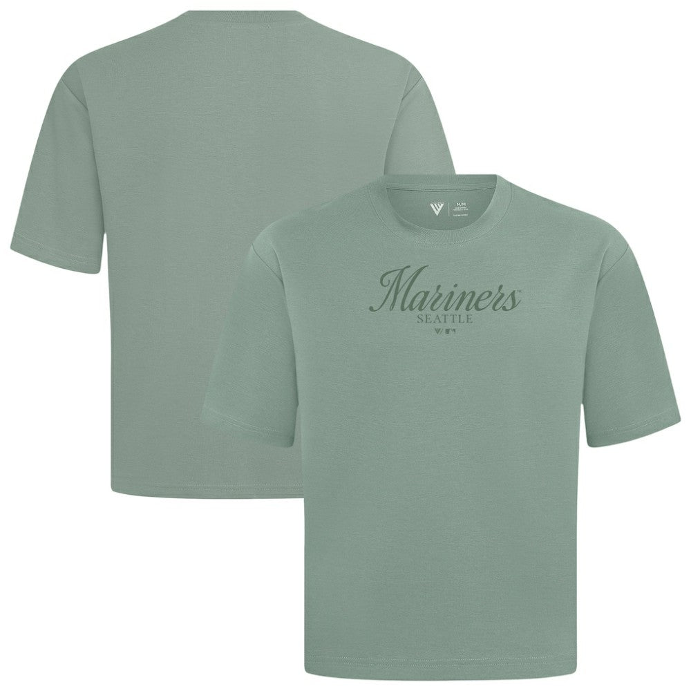 Seattle Mariners Levelwear Ethereal Oversized Luxe Signature Knit T-Shirt Sale
