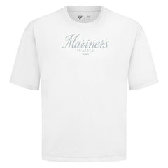 Seattle Mariners Levelwear Ethereal Oversized Luxe Signature Knit T-Shirt Clearance