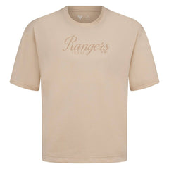 Texas Rangers Levelwear Ethereal Oversized Luxe Signature Knit T-Shirt discount