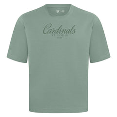 St. Louis Cardinals Levelwear Ethereal Oversized Luxe Signature Knit T-Shirt for sale