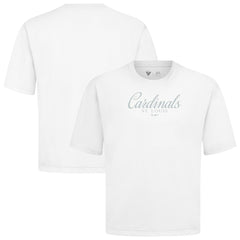 St. Louis Cardinals Levelwear Ethereal Oversized Luxe Signature Knit T-Shirt Sale