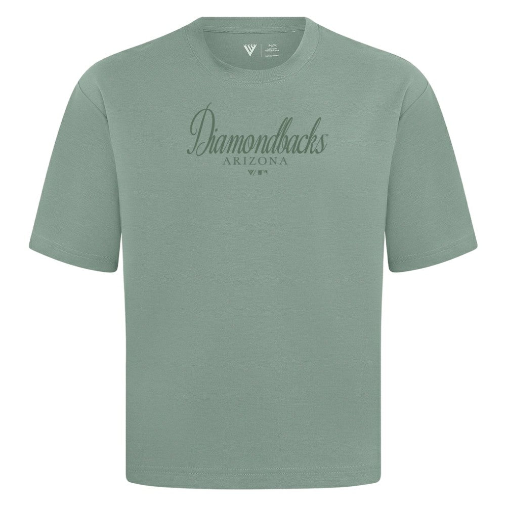 Arizona Diamondbacks Levelwear Ethereal Oversized Luxe Signature Knit T-Shirt Sale