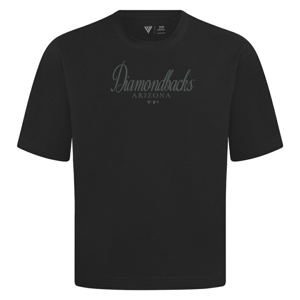 Arizona Diamondbacks Levelwear Ethereal Oversized Luxe Signature Knit T-Shirt On Sale