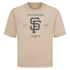 San Francisco Giants Levelwear Crossway Oversized Luxe Signature Knit T-Shirt Sale