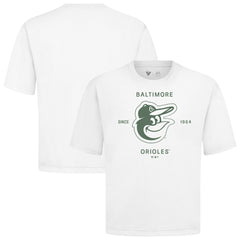 Baltimore Orioles Levelwear Crossway Oversized Luxe Signature Knit T-Shirt for sale