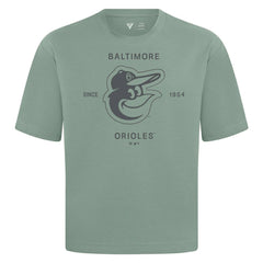 Baltimore Orioles Levelwear Crossway Oversized Luxe Signature Knit T-Shirt Clearance