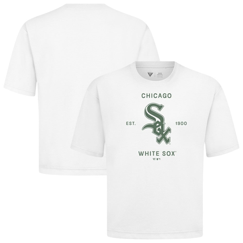 Chicago White Sox Levelwear Crossway Oversized Luxe Signature Knit T-Shirt discount