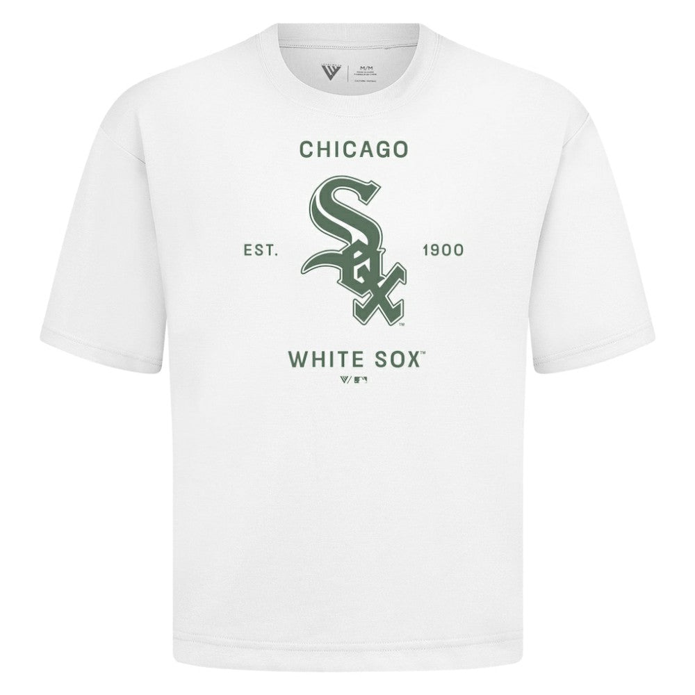 Chicago White Sox Levelwear Crossway Oversized Luxe Signature Knit T-Shirt discount