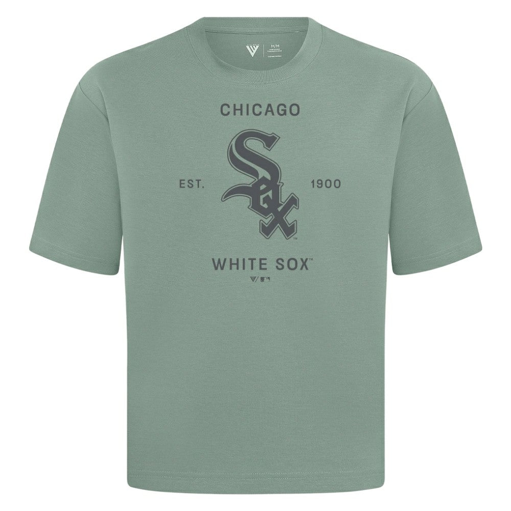Chicago White Sox Levelwear Crossway Oversized Luxe Signature Knit T-Shirt Clearance