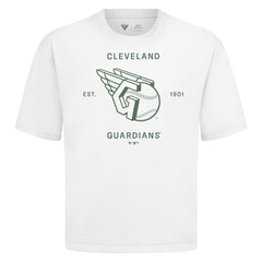 Cleveland Guardians Levelwear Crossway Oversized Luxe Signature Knit T-Shirt Near Me