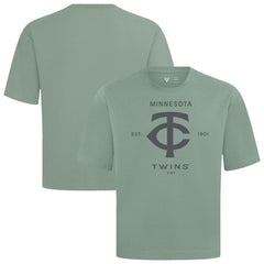 Minnesota Twins Levelwear Crossway Oversized Luxe Signature Knit T-Shirt On Sale