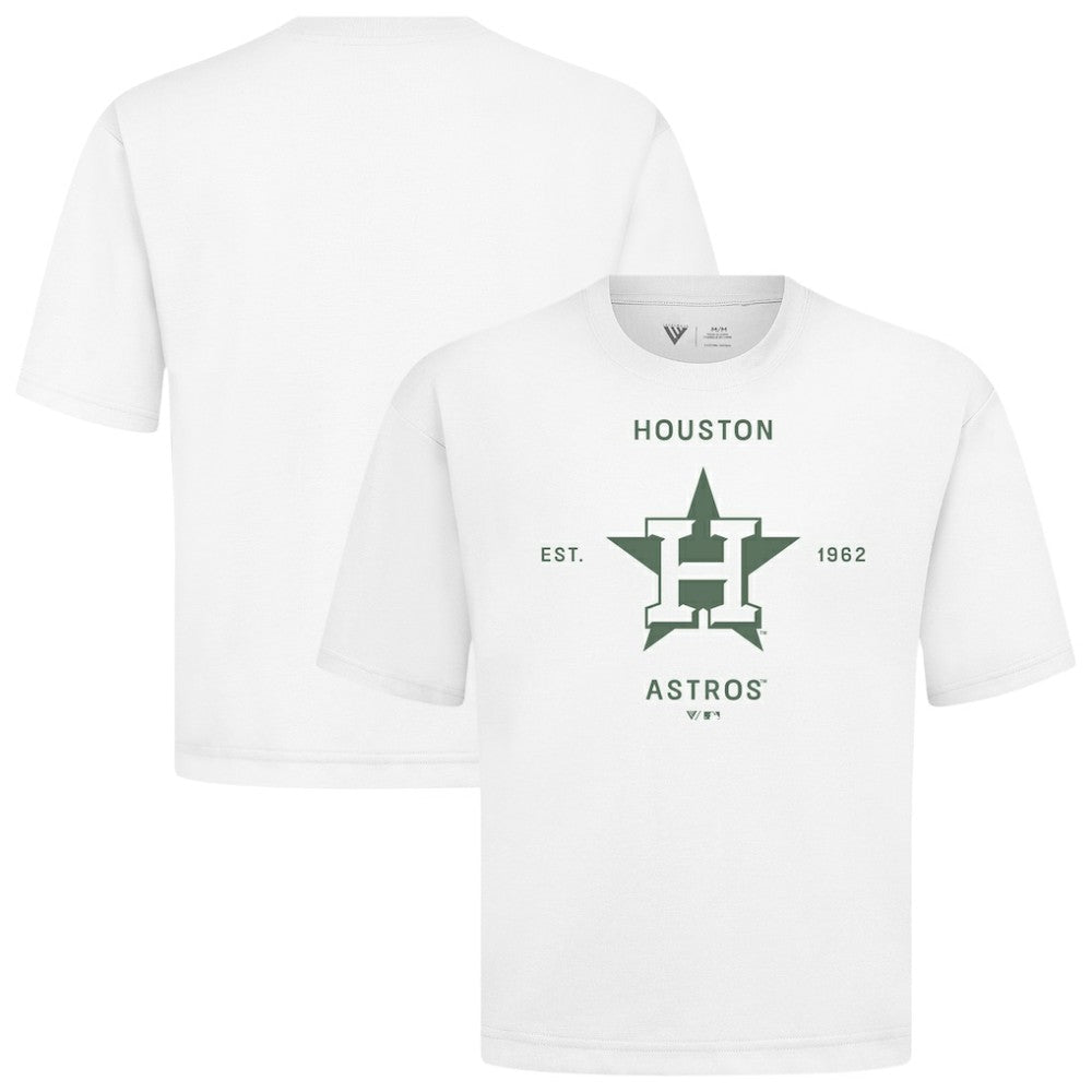 Houston Astros Levelwear Crossway Oversized Luxe Signature Knit T-Shirt discount