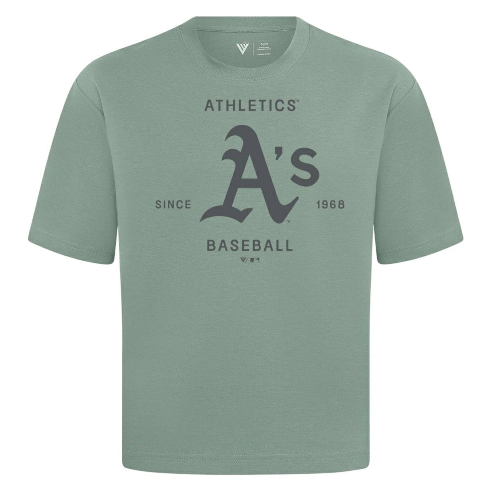 Athletics Levelwear Crossway Oversized Luxe Signature Knit T-Shirt Clearance