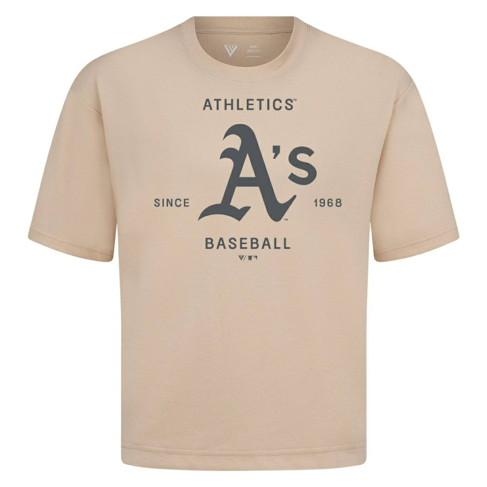 Athletics Levelwear Crossway Oversized Luxe Signature Knit T-Shirt Online