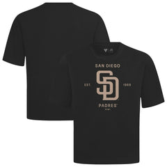 San Diego Padres Levelwear Crossway Oversized Luxe Signature Knit T-Shirt Lifestyle