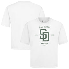 San Diego Padres Levelwear Crossway Oversized Luxe Signature Knit T-Shirt for sale