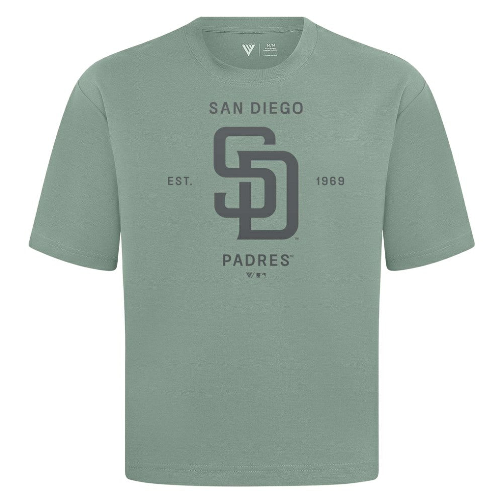 San Diego Padres Levelwear Crossway Oversized Luxe Signature Knit T-Shirt Online