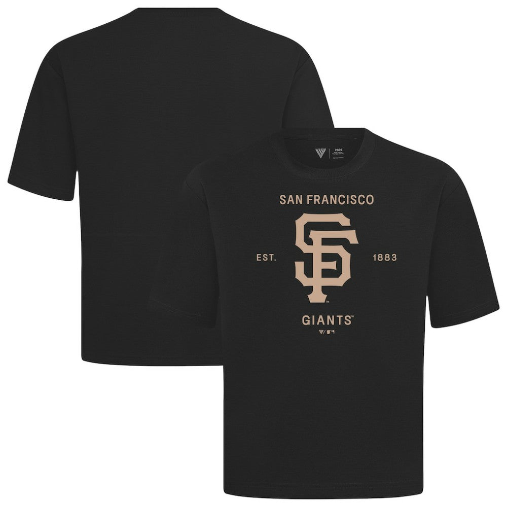 San Francisco Giants Levelwear Crossway Oversized Luxe Signature Knit T-Shirt discount
