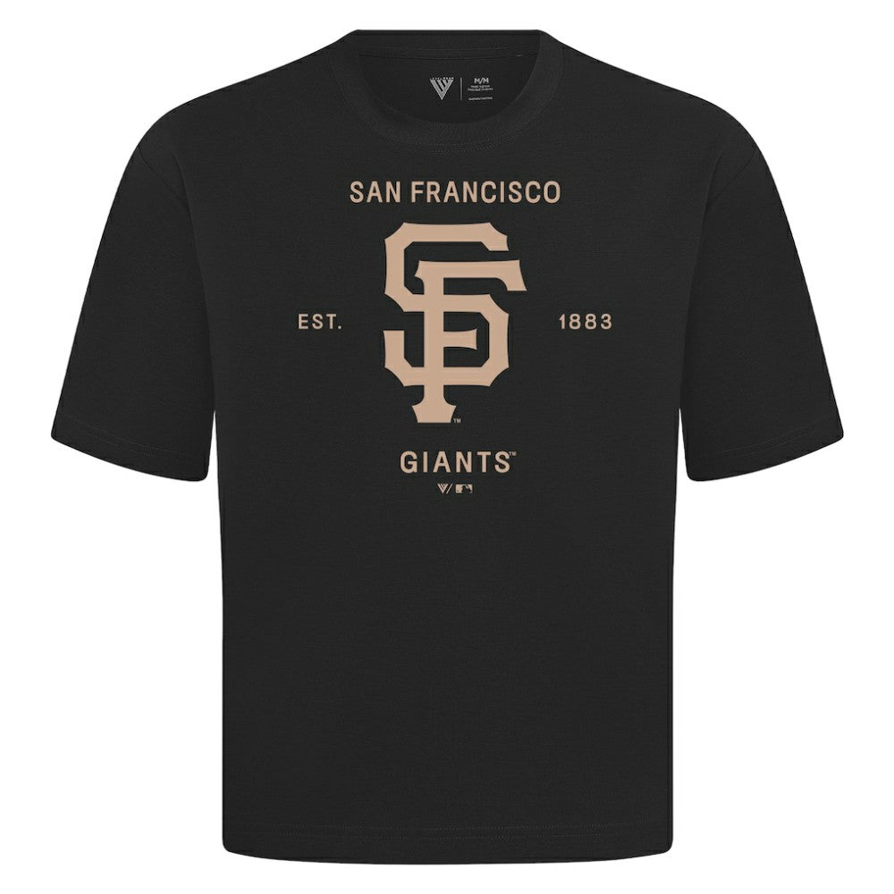 San Francisco Giants Levelwear Crossway Oversized Luxe Signature Knit T-Shirt discount