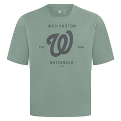 Washington Nationals Levelwear Crossway Oversized Luxe Signature Knit T-Shirt Clearance