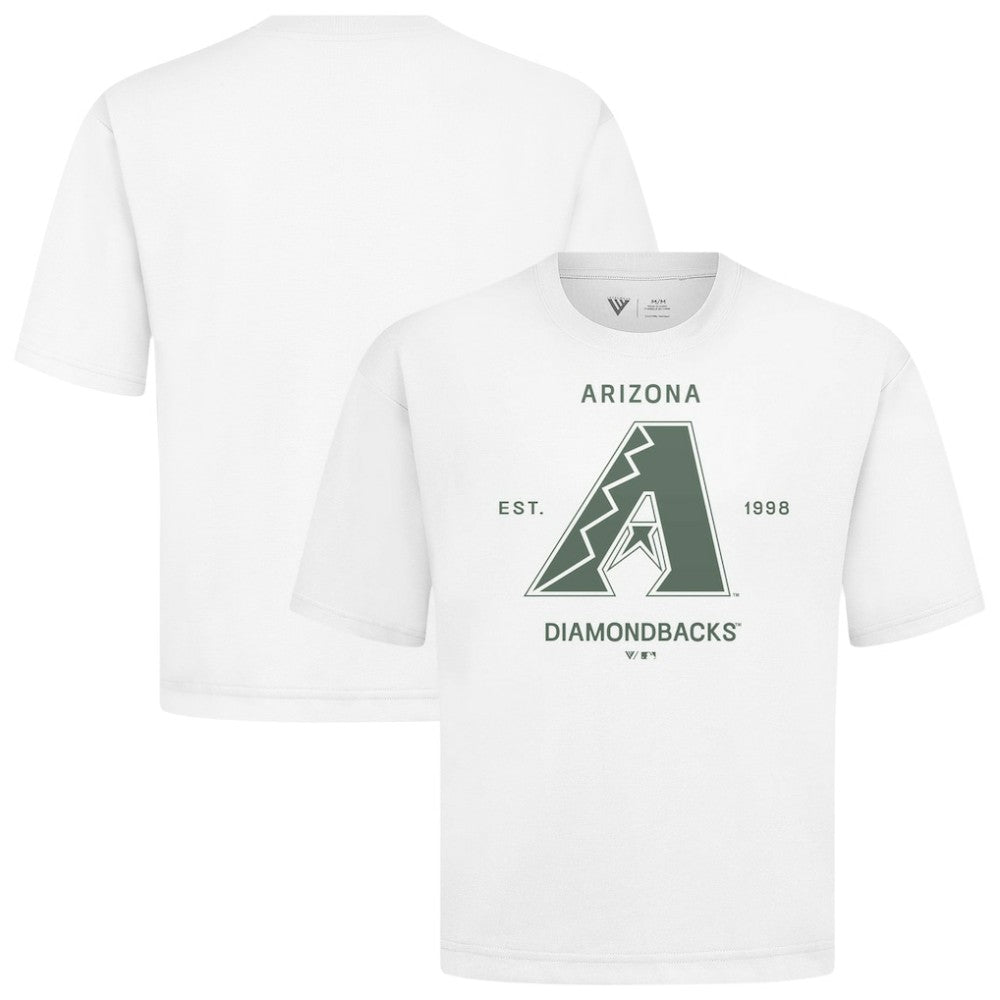 Arizona Diamondbacks Levelwear Crossway Oversized Luxe Signature Knit T-Shirt Lifestyle