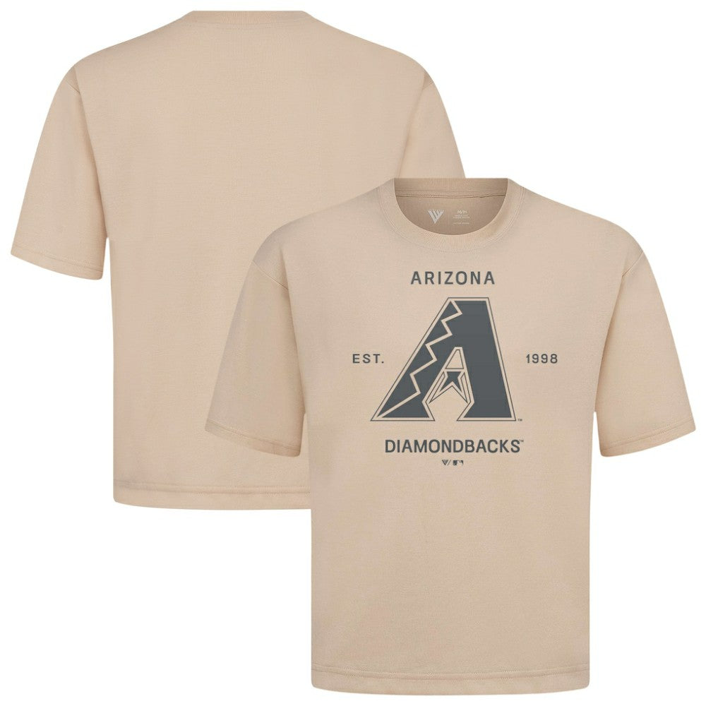 Arizona Diamondbacks Levelwear Crossway Oversized Luxe Signature Knit T-Shirt Online