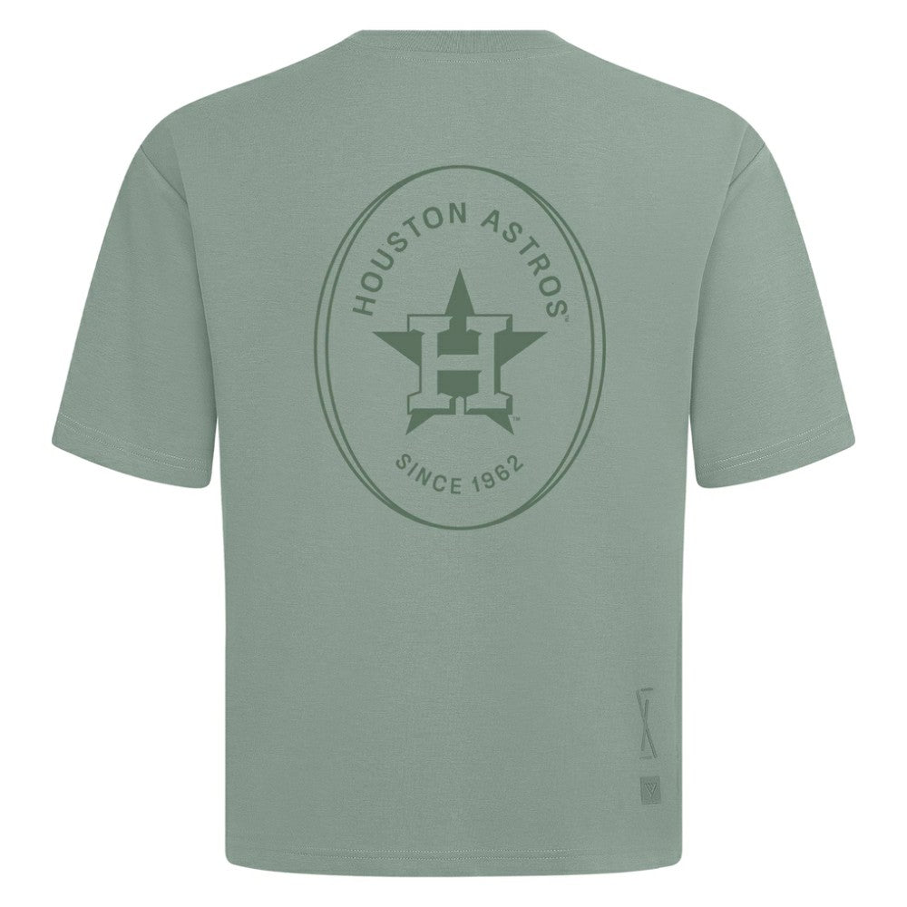 Houston Astros Levelwear Signet Oversized Luxe Signature Knit T-Shirt Near Me