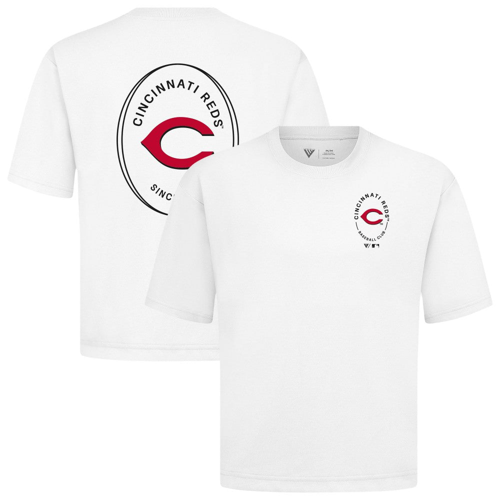 Cincinnati Reds Levelwear Signet Oversized Luxe Signature Knit T-Shirt Online