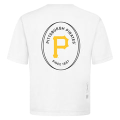 Pittsburgh Pirates Levelwear Signet Oversized Luxe Signature Knit T-Shirt On Sale