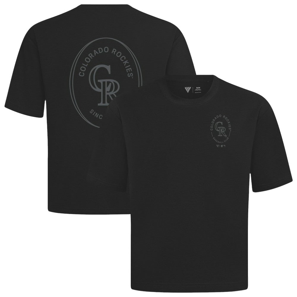 Colorado Rockies Levelwear Signet Oversized Luxe Signature Knit T-Shirt Near Me