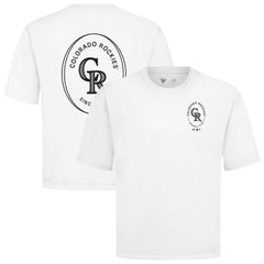 Colorado Rockies Levelwear Signet Oversized Luxe Signature Knit T-Shirt discount