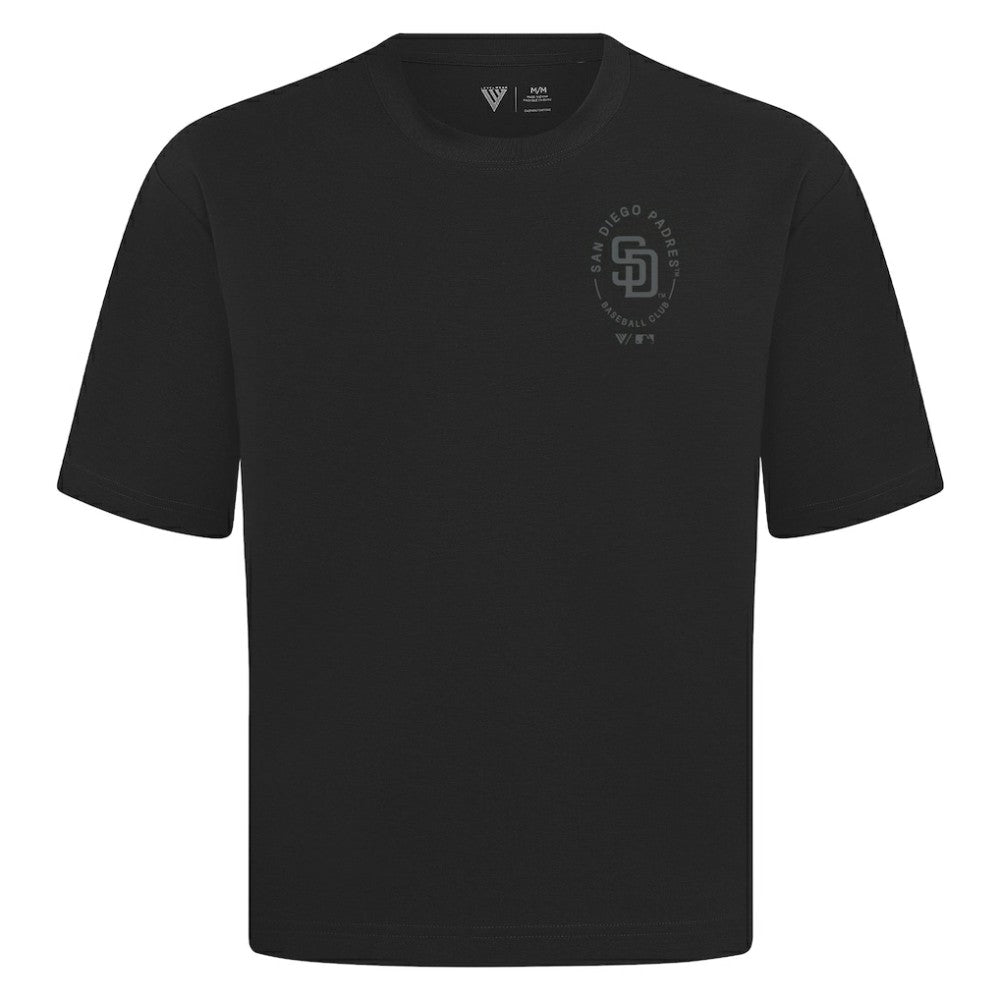 San Diego Padres Levelwear Signet Oversized Luxe Signature Knit T-Shirt Sale