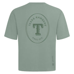 Texas Rangers Levelwear Signet Oversized Luxe Signature Knit T-Shirt for sale