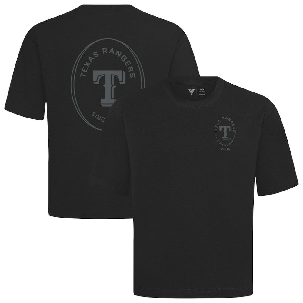 Texas Rangers Levelwear Signet Oversized Luxe Signature Knit T-Shirt Near Me