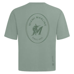 Miami Marlins Levelwear Signet Oversized Luxe Signature Knit T-Shirt Online