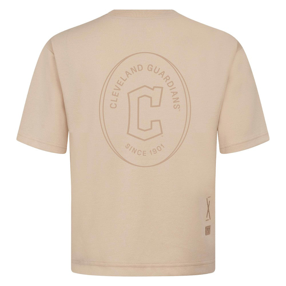 Cleveland Guardians Levelwear Signet Oversized Luxe Signature Knit T-Shirt Near Me