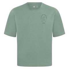 Cleveland Guardians Levelwear Signet Oversized Luxe Signature Knit T-Shirt for sale