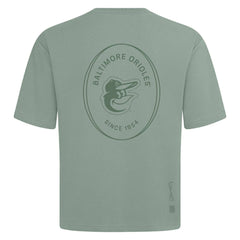 Baltimore Orioles Levelwear Signet Oversized Luxe Signature Knit T-Shirt for sale