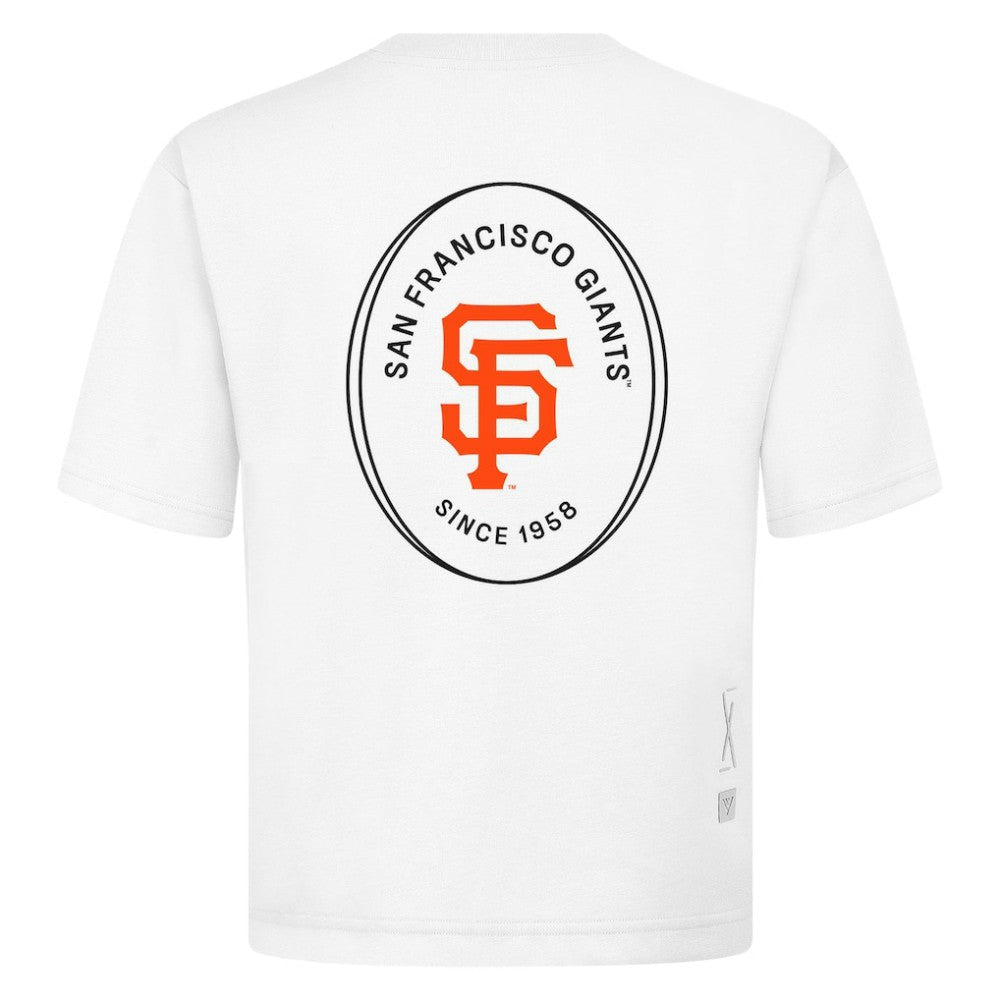 San Francisco Giants Levelwear Register Oversized Luxe Signature Knit T-Shirt Lifestyle
