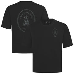 Los Angeles Angels Levelwear Register Oversized Luxe Signature Knit T-Shirt On Sale