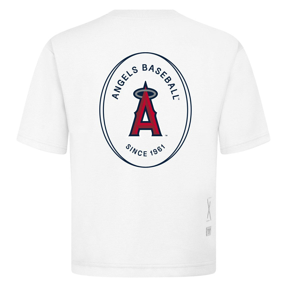 Los Angeles Angels Levelwear Register Oversized Luxe Signature Knit T-Shirt Lifestyle