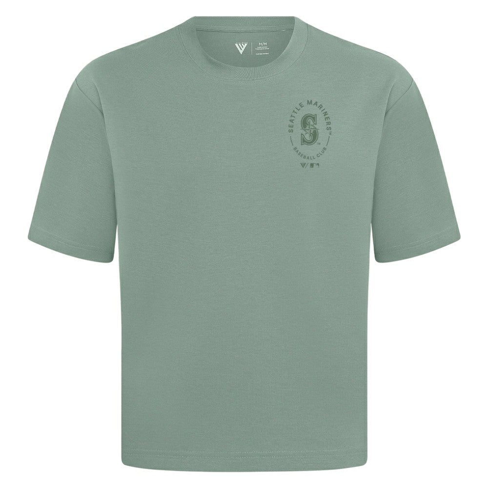 Seattle Mariners Levelwear Register Oversized Luxe Signature Knit T-Shirt Online
